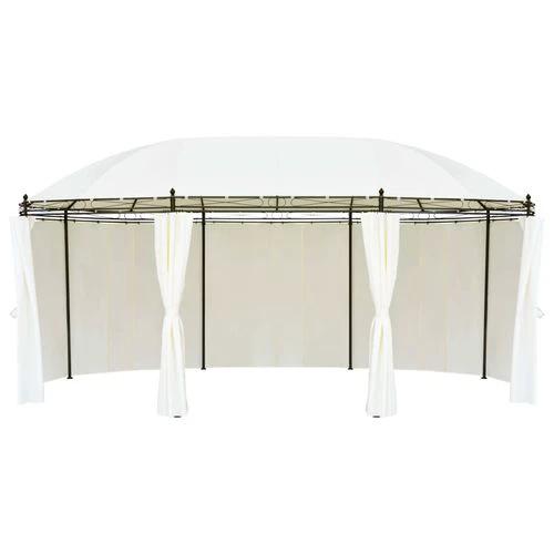 vidaXL Gazebo Cream White 530x350x265 cm by vidaXL