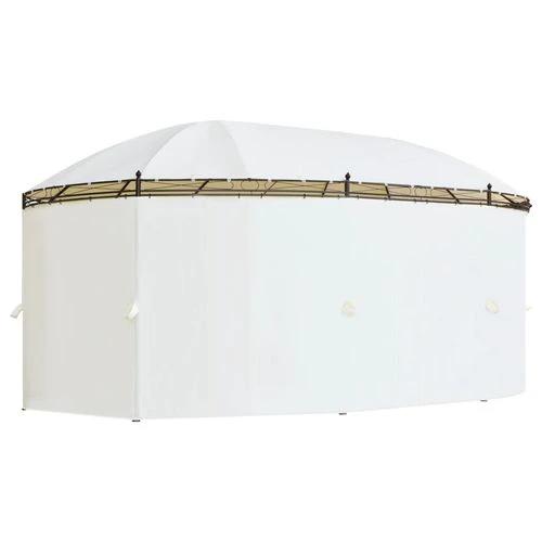 vidaXL Gazebo Cream White 530x350x265 cm by vidaXL