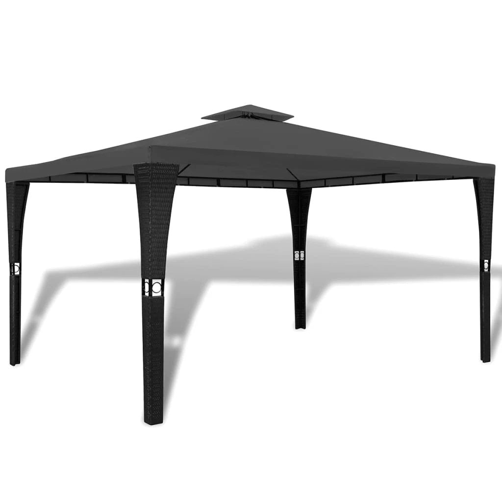 vidaXL vidaXL Gazebo with Roof 3x3 m Cream White - Gazebos
