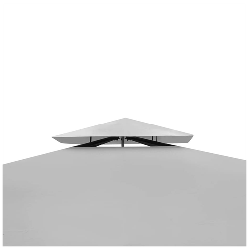vidaXL Gazebo with Roof 3x3 m Cream White by vidaXL