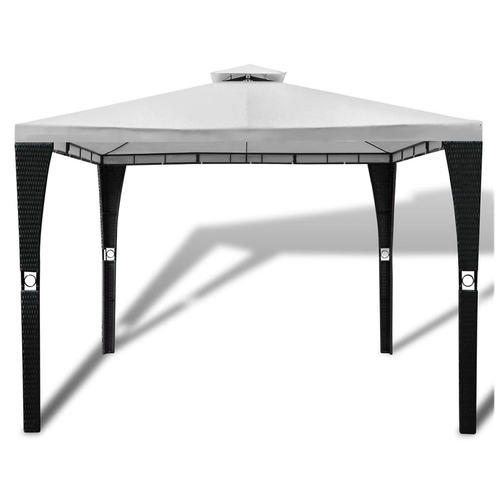 vidaXL Gazebo with Roof 3x3 m Cream White by vidaXL