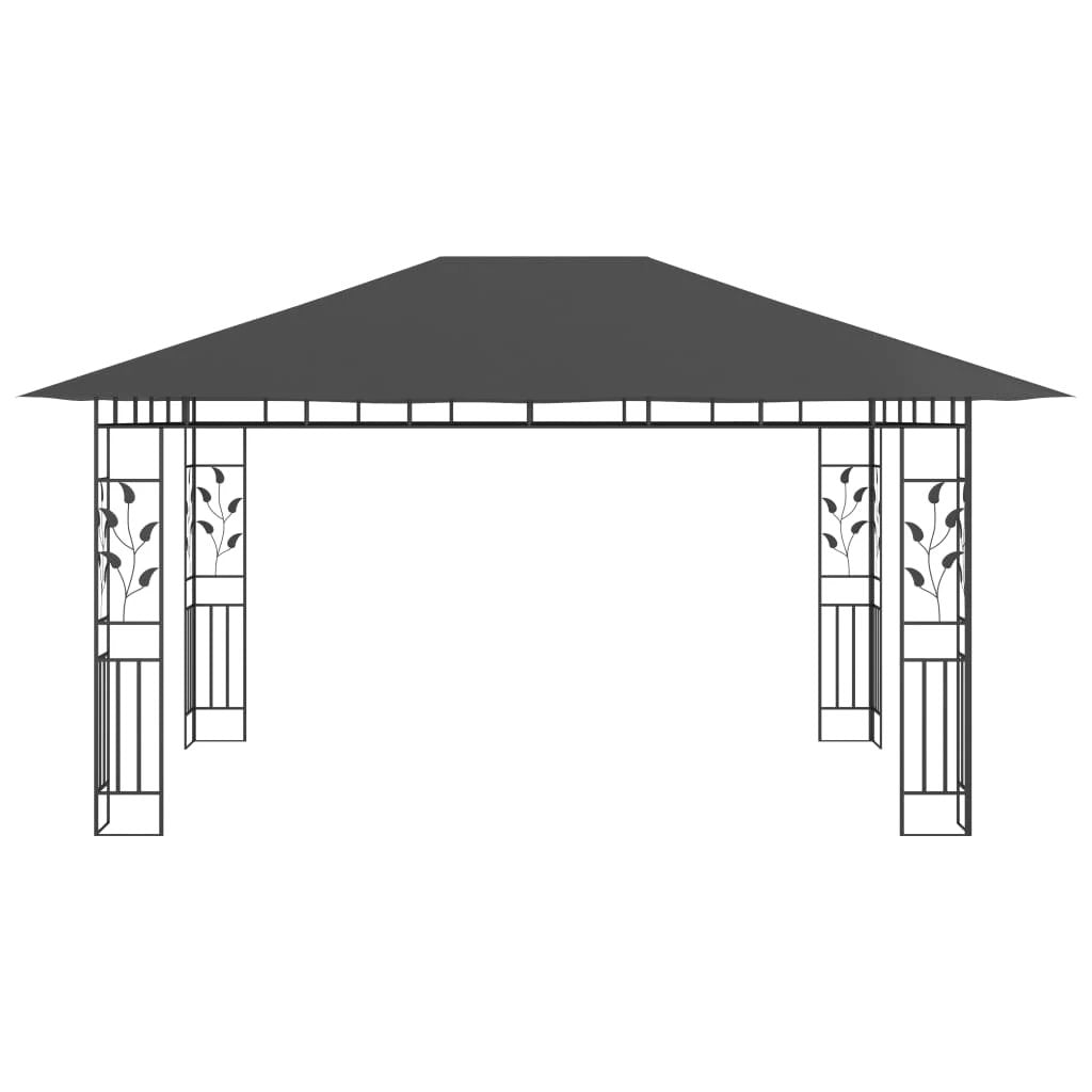 vidaXL Gazebo with Mosquito Net 3x3x2.73 m Cream 180 g/m² by vidaXL