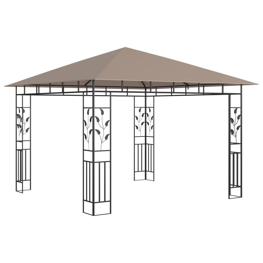 vidaXL Gazebo with Mosquito Net 3x3x2.73 m Cream 180 g/m² by vidaXL