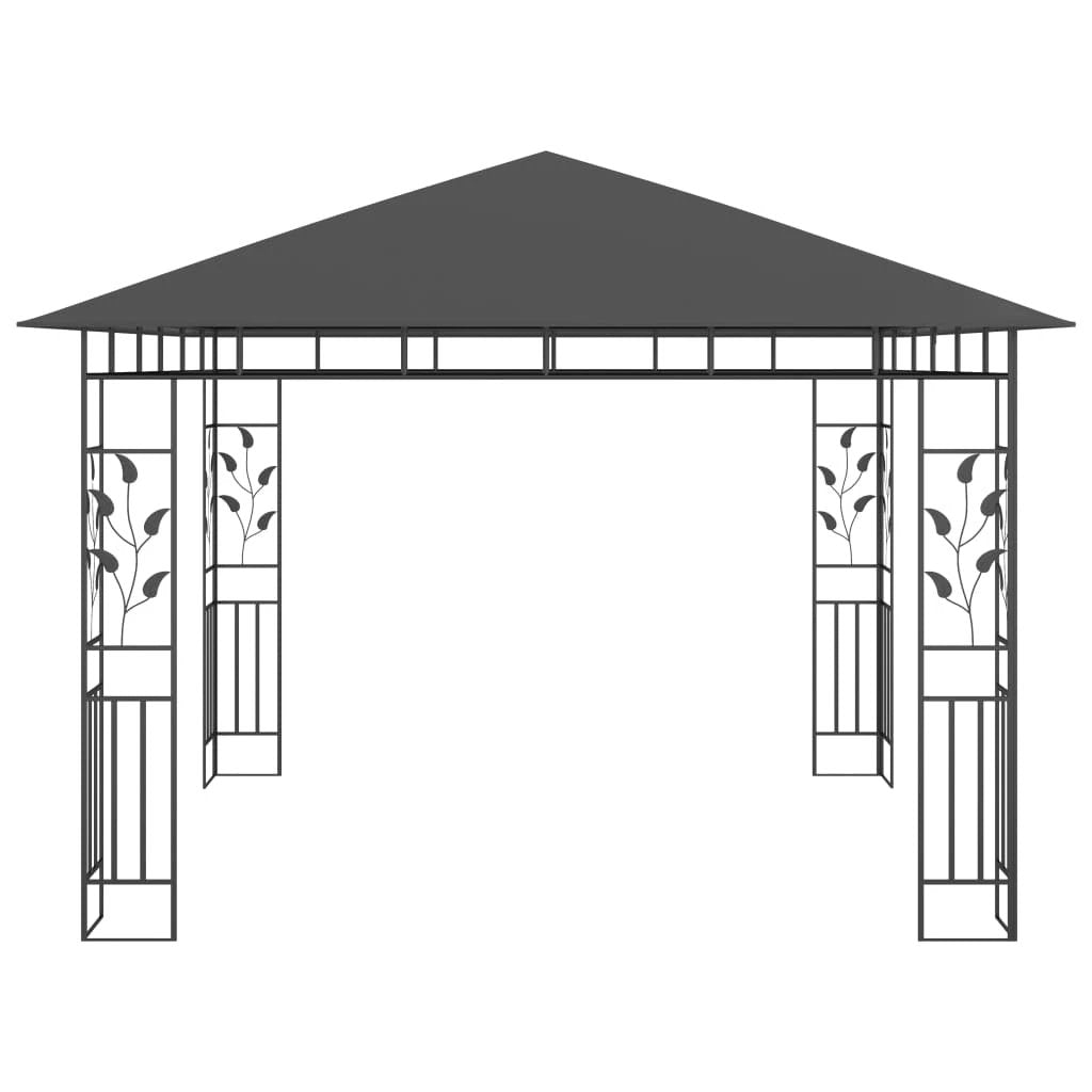 vidaXL Gazebo with Mosquito Net 3x3x2.73 m Cream 180 g/m² by vidaXL