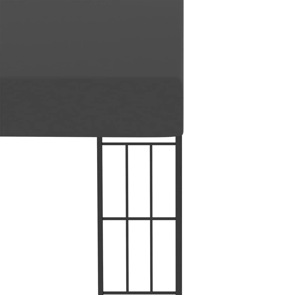 vidaXL Wall-mounted Gazebo 3x3 m Cream Fabric by vidaXL