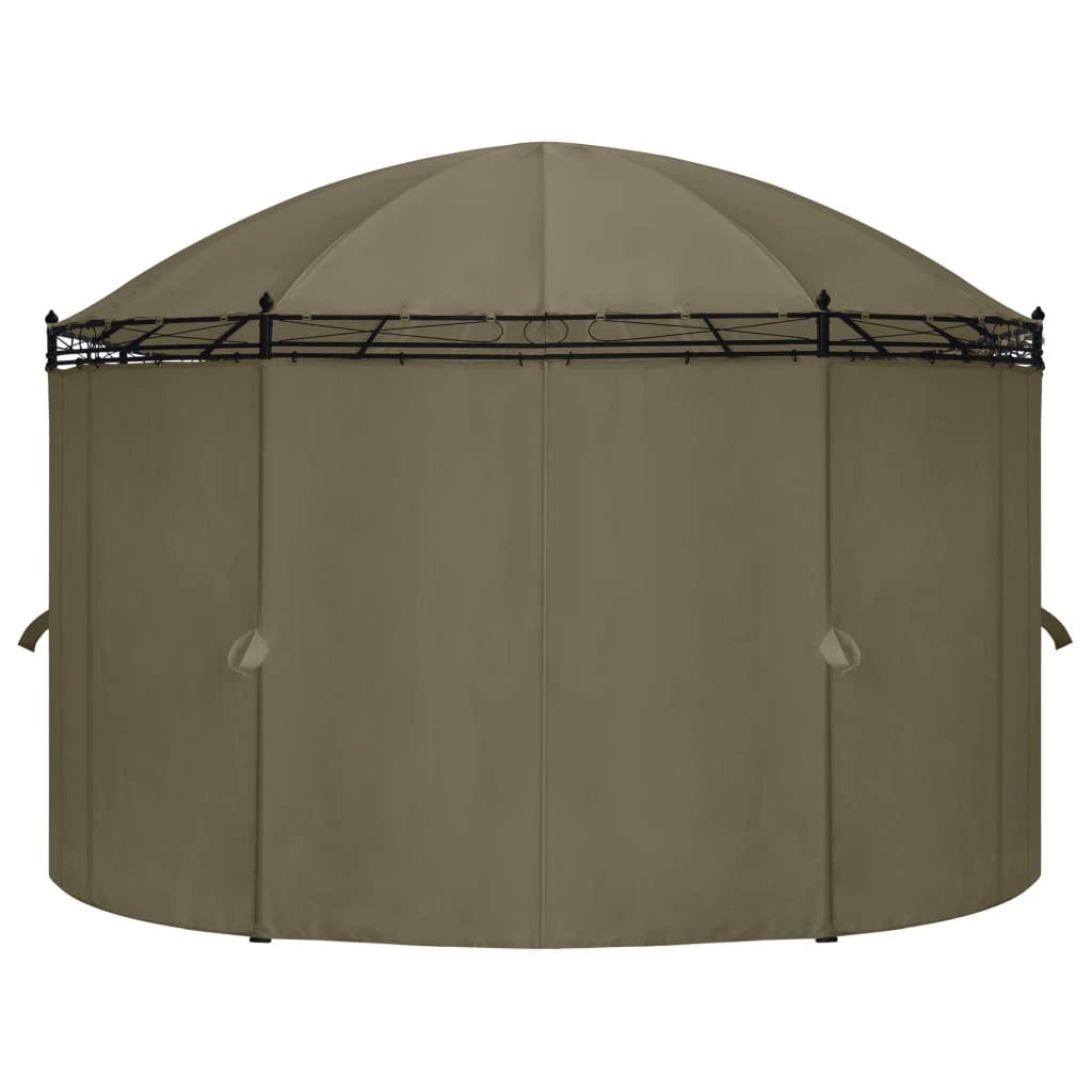 vidaXL Gazebo with Curtains 520x349x255 cm Anthracite by vidaXL
