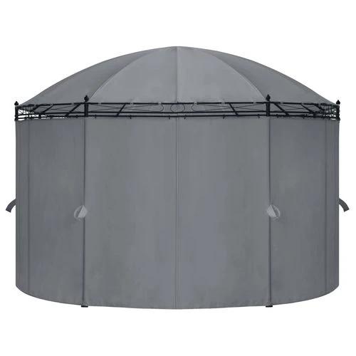 vidaXL Gazebo with Curtains 520x349x255 cm Anthracite by vidaXL