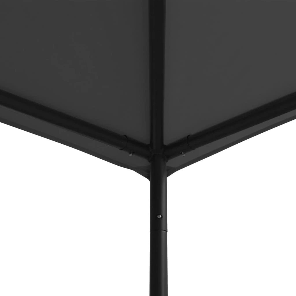 vidaXL Gazebo Pavilion Tent Canopy 4x4 m Steel Beige by vidaXL