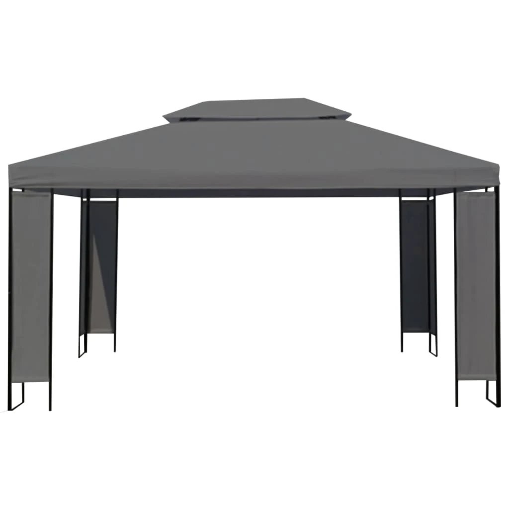 vidaXL Gazebo Anthracite 300x400 cm - Gazebos