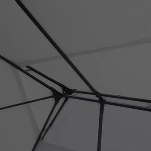 vidaXL Gazebo Anthracite 300x400 cm - Gazebos