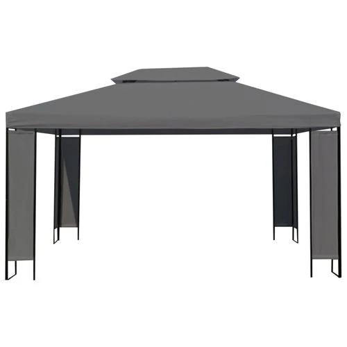 vidaXL Gazebo Anthracite 300x400 cm - Gazebos