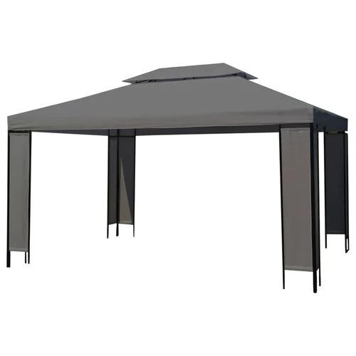 vidaXL Gazebo Anthracite 300x400 cm - Gazebos