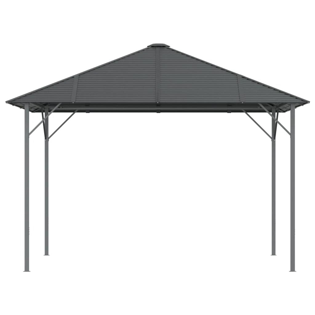 vidaXL Gazebo with Roof 3x3 m Anthracite - Gazebos