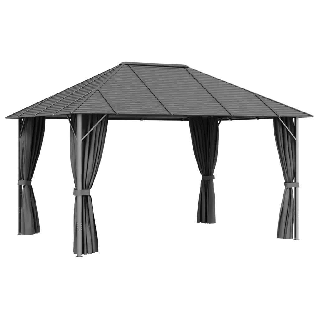 vidaXL Gazebo with Roof 3x3 m Anthracite - Gazebos