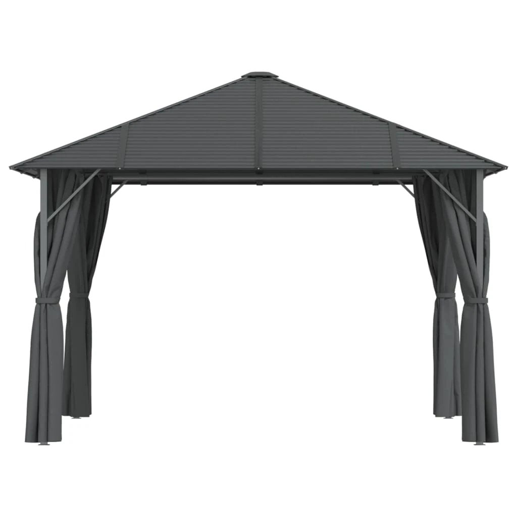 vidaXL Gazebo with Roof 3x3 m Anthracite - Gazebos