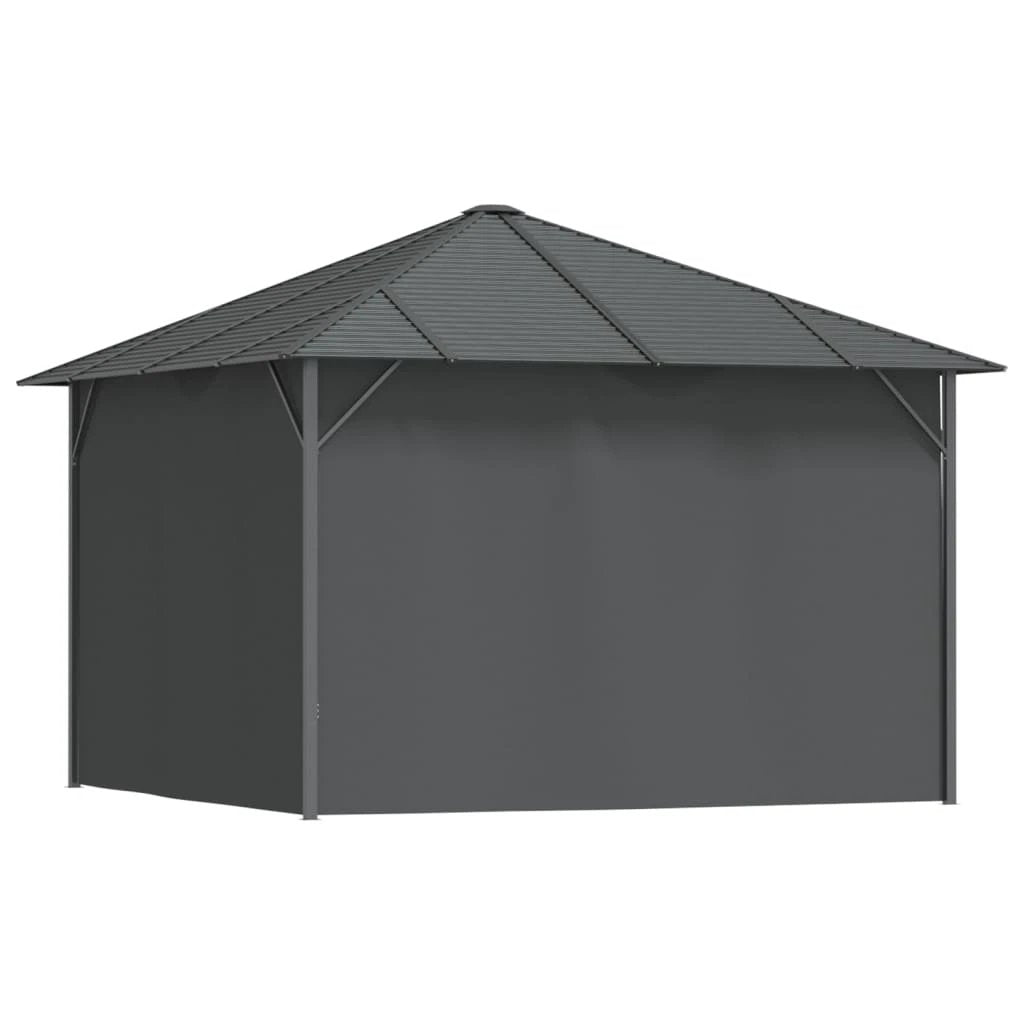 vidaXL Gazebo with Roof 3x3 m Anthracite - Gazebos