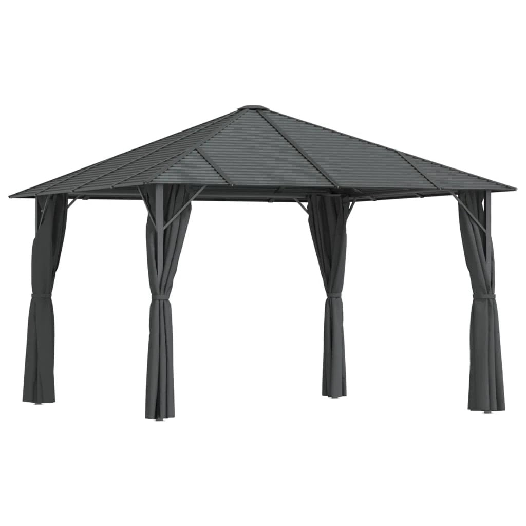 vidaXL Gazebo with Roof 3x3 m Anthracite - Gazebos