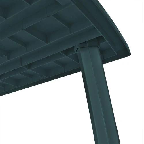 vidaXL vidaXL Garden Table White 101x68x72 cm Plastic -