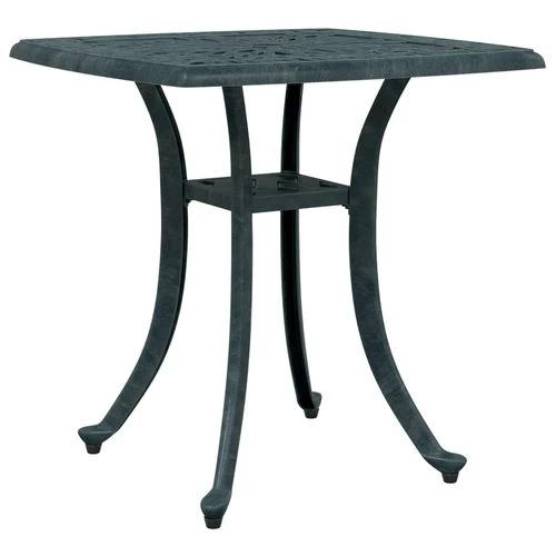 vidaXL Garden Table Bronze 53x53x53 cm Cast Aluminium by vidaXL