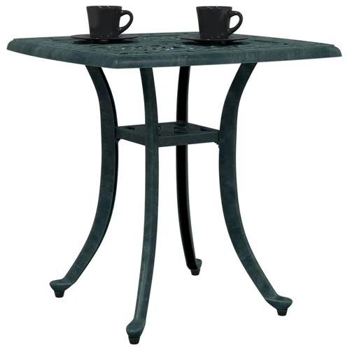 vidaXL Garden Table Bronze 53x53x53 cm Cast Aluminium by vidaXL
