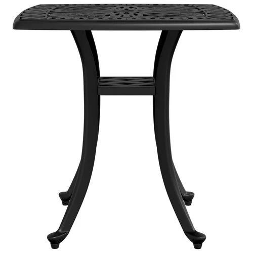 vidaXL Garden Table Bronze 53x53x53 cm Cast Aluminium by vidaXL