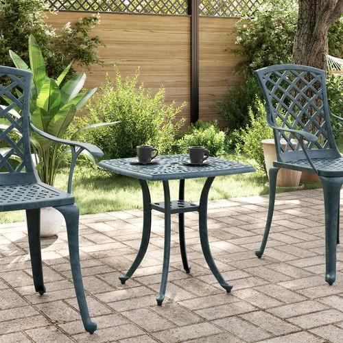 vidaXL Garden Table Bronze 53x53x53 cm Cast Aluminium by vidaXL