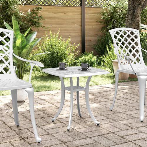 vidaXL Garden Table Bronze 53x53x53 cm Cast Aluminium -