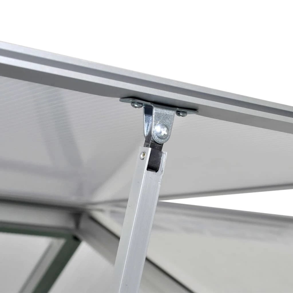 vidaXL Reinforced Aluminium Greenhouse with Base Frame 9.025 m² by vidaXL