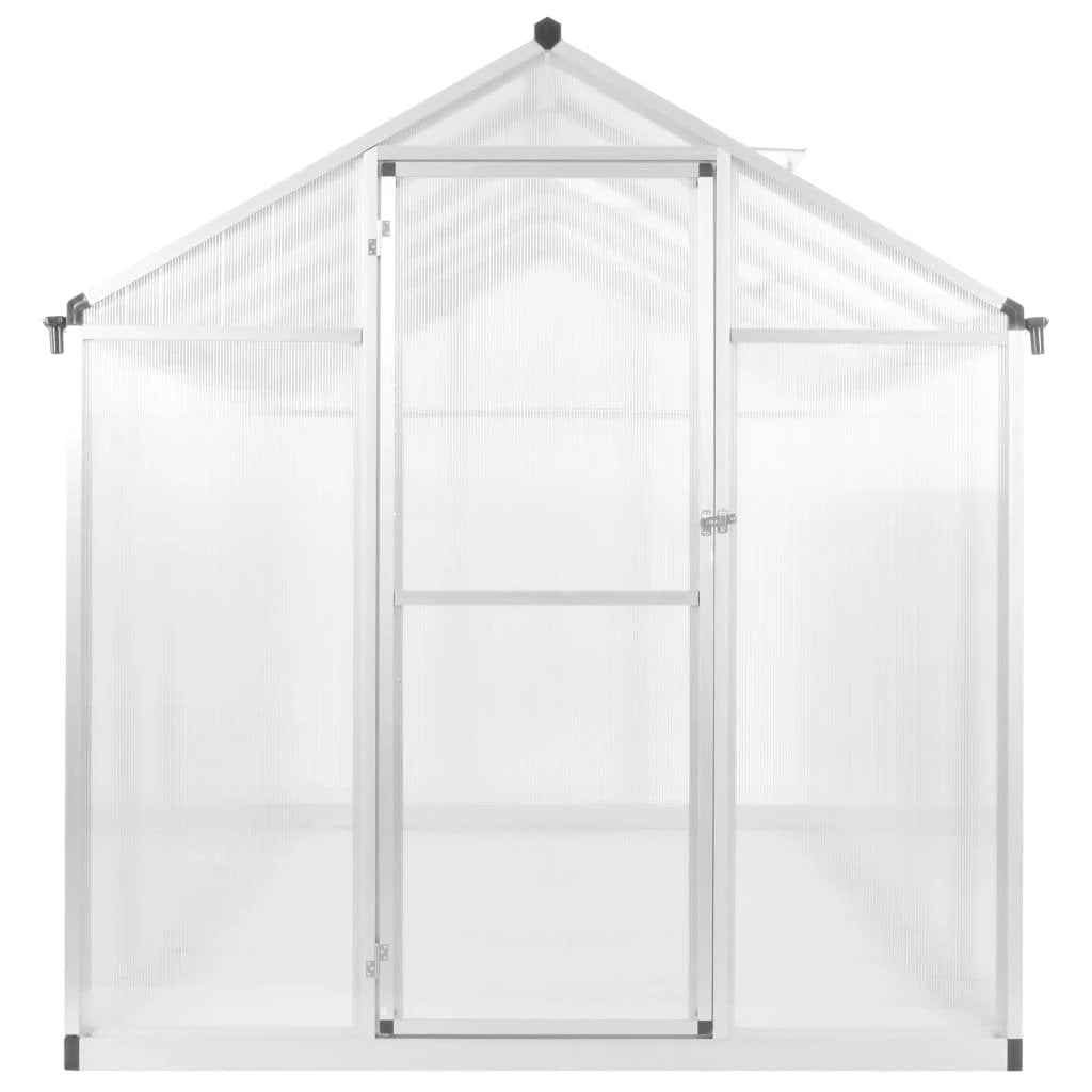 vidaXL Greenhouse Aluminium 302x190x195 cm 11.19 m³ - Greenhouse