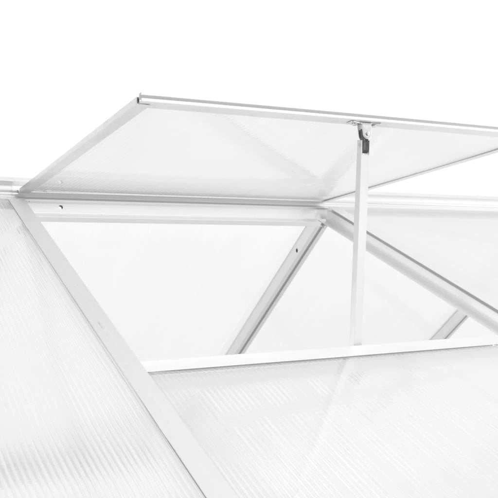 vidaXL Greenhouse Aluminium 302x190x195 cm 11.19 m³ by vidaXL