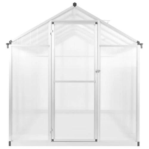 vidaXL Greenhouse Aluminium 302x190x195 cm 11.19 m³ - Greenhouse