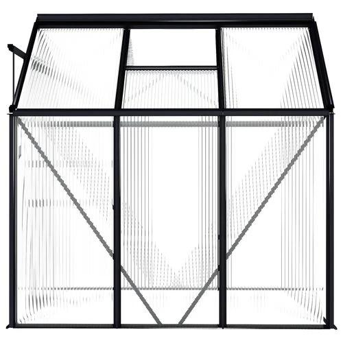 vidaXL Greenhouse Anthracite Aluminium 3.61 m² by vidaXL