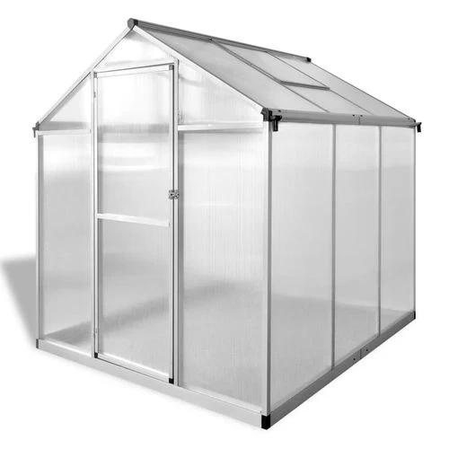 vidaXL Greenhouse Reinforced Aluminium 3.46 m² by vidaXL