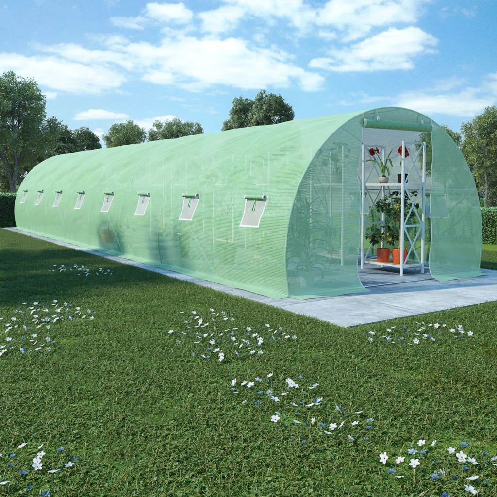 vidaXL Greenhouse 45 m² 15x3x2 m - Greenhouse