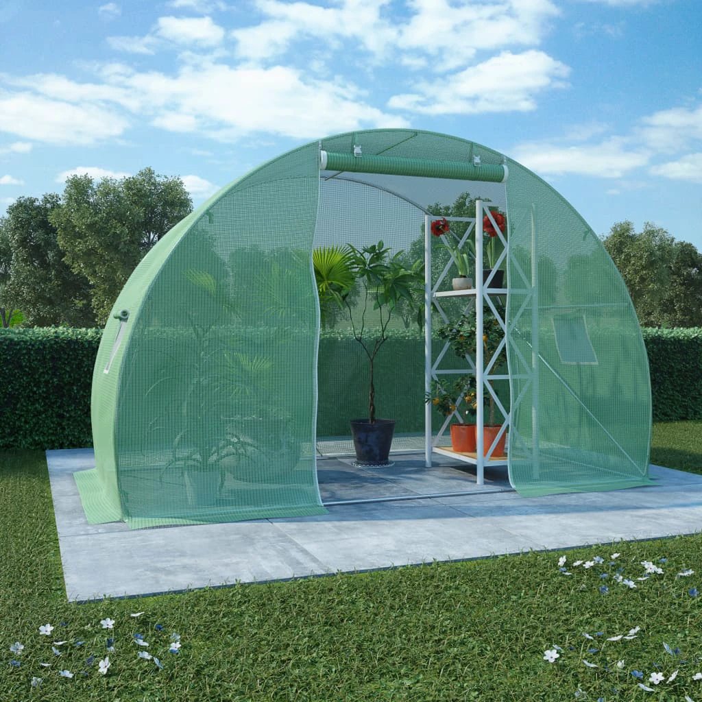 vidaXL Greenhouse 45 m² 15x3x2 m by vidaXL