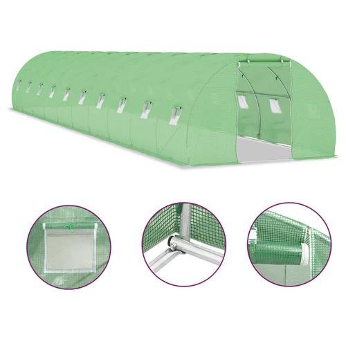 vidaXL Greenhouse 45 m² 15x3x2 m by vidaXL