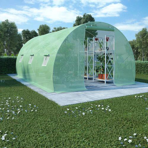 vidaXL Greenhouse 45 m² 15x3x2 m - Greenhouse