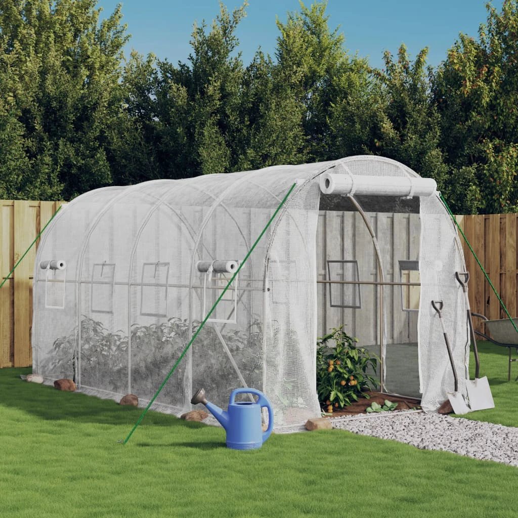 vidaXL vidaXL Greenhouse with Steel Frame Green 4 m² 2x2x2 m - Greenhouse