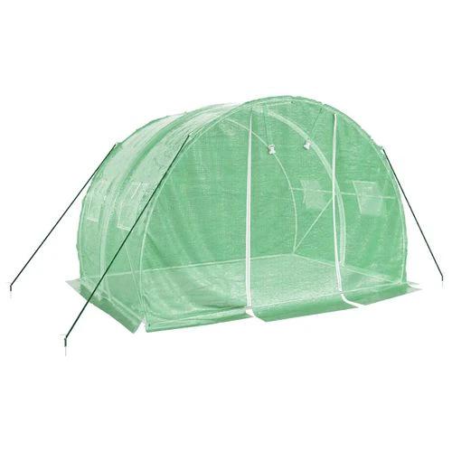 vidaXL Greenhouse with Steel Frame Green 6 m² 3x2x2 m by vidaXL