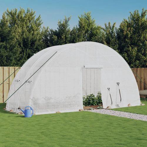 vidaXL vidaXL Greenhouse with Steel Frame Green 12 m² 6x2x2.85 m - Greenhouse