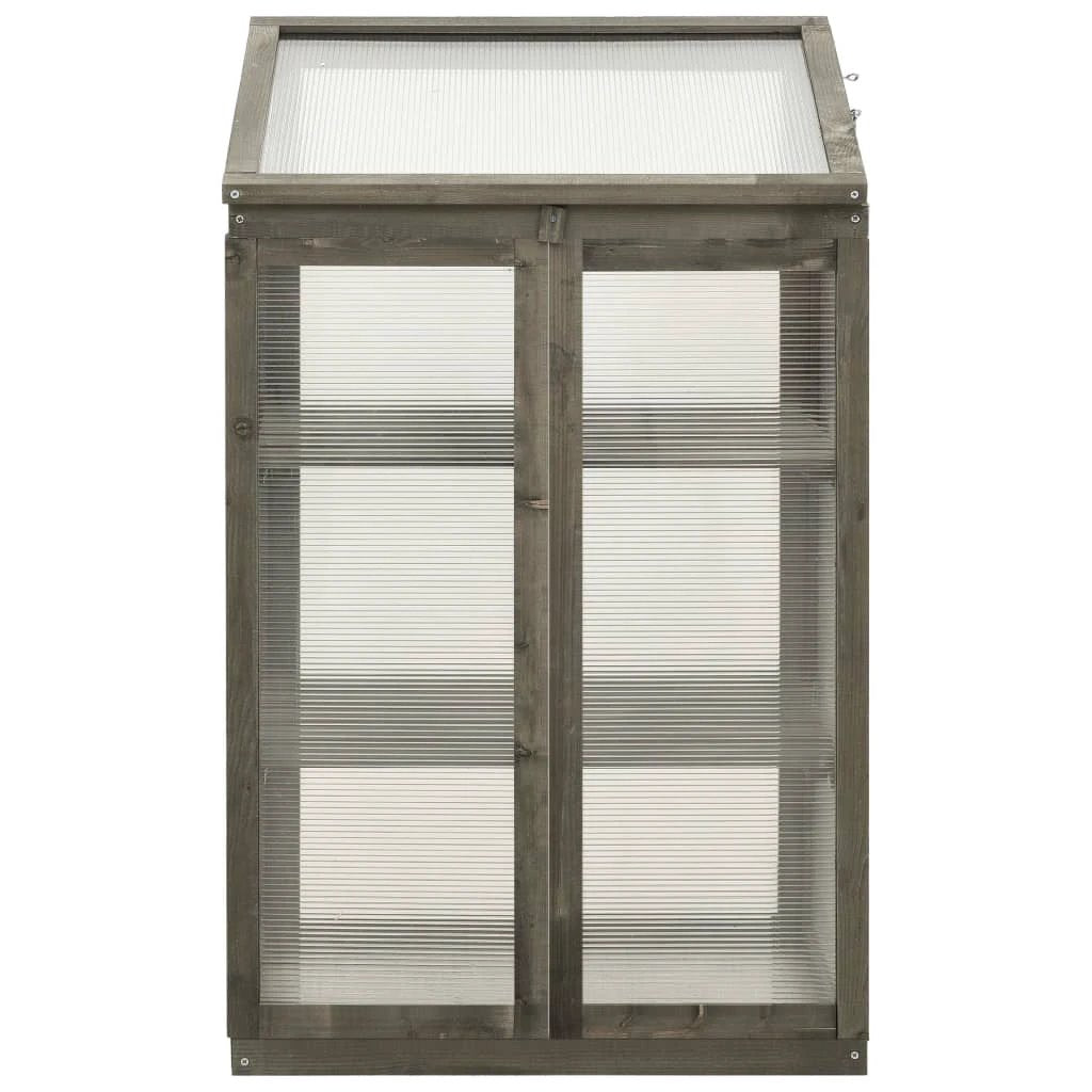 vidaXL Greenhouse 60x45x100 cm Firwood by vidaXL