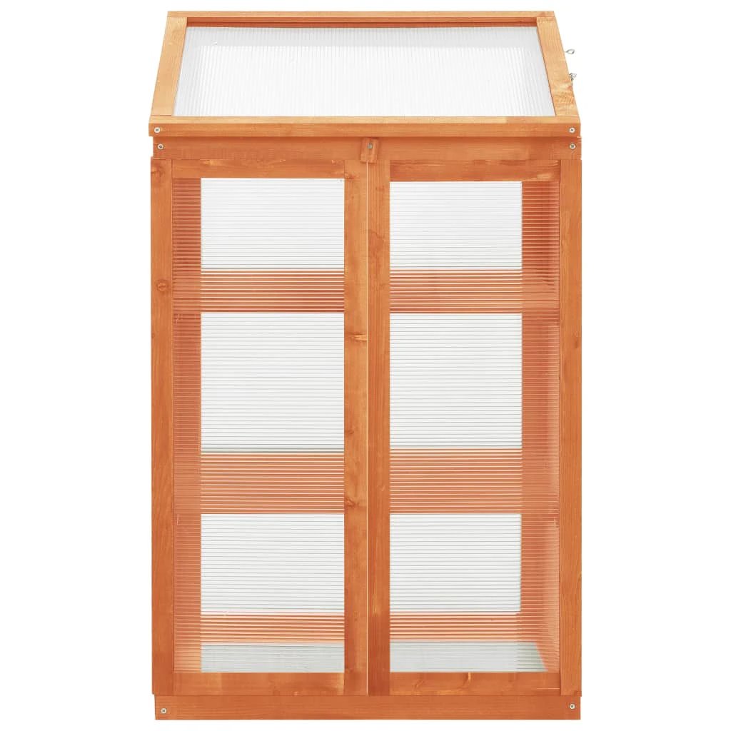 vidaXL Greenhouse 60x45x100 cm Firwood by vidaXL