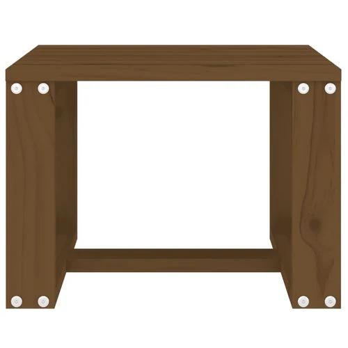 vidaXL vidaXL Garden Side Table 40x38x28.5 cm Solid Wood Pine -