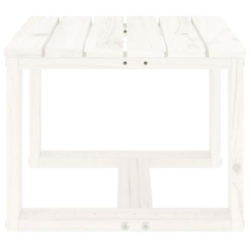 vidaXL Garden Side Table 40x38x28.5 cm Solid Wood Pine by vidaXL