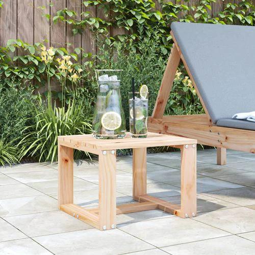 vidaXL Garden Side Table 40x38x28.5 cm Solid Wood Pine by vidaXL