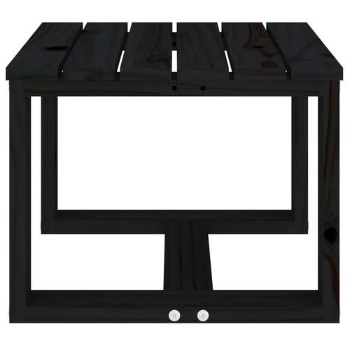 vidaXL vidaXL Garden Side Table 40x38x28.5 cm Solid Wood Pine -