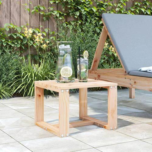 vidaXL vidaXL Garden Side Table 40x38x28.5 cm Solid Wood Pine -