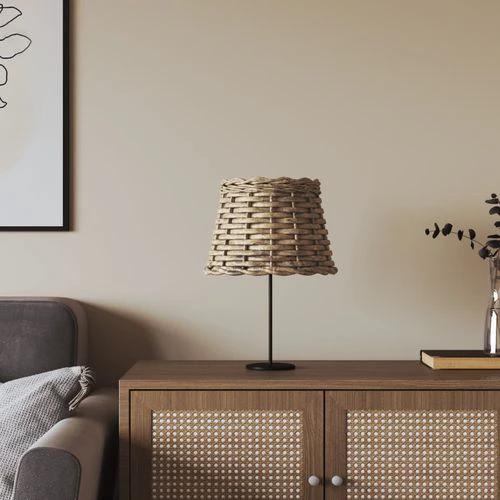 vidaXL vidaXL Lamp Shade White Ø15x12 cm Wicker - Lamp
