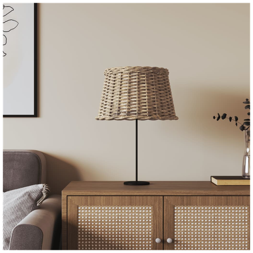 vidaXL vidaXL Lamp Shade Brown Ø45x28 cm Wicker - Lamp