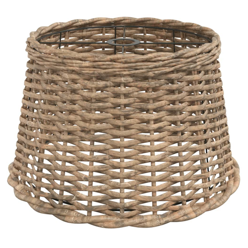 vidaXL vidaXL Lamp Shade Brown Ø45x28 cm Wicker - Lamp